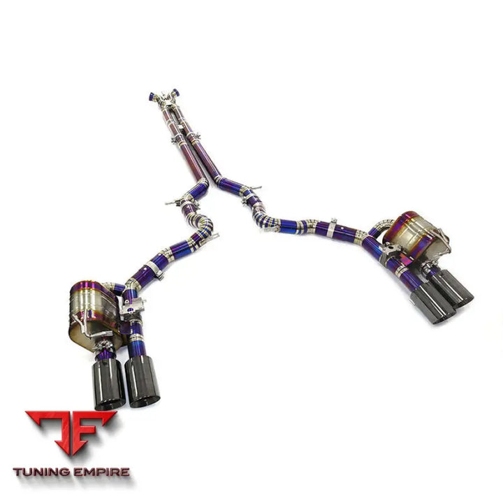 PORSCHE PANAMERA TURBO 971 4.0T TITANIUM RAZOR EXHAUST DOWNPIPE
