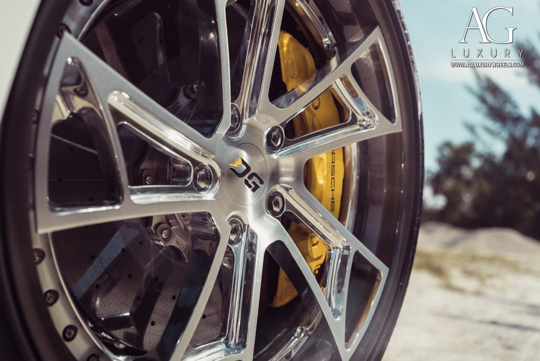 Porsche Panamera Turbo S on custom forged wheels