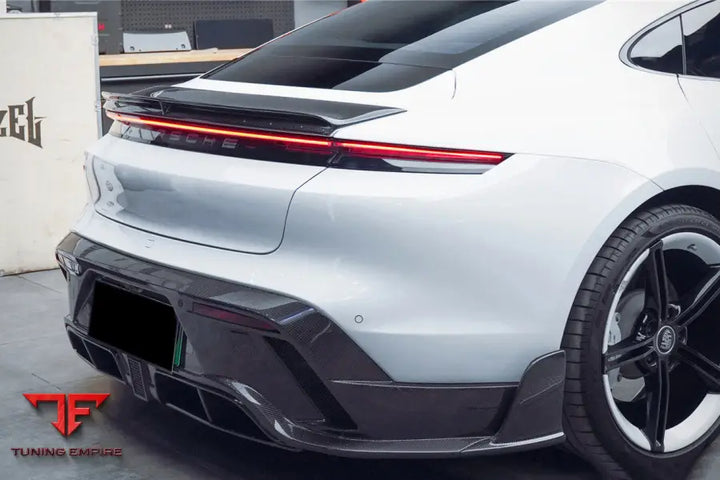 PORSCHE TAYCAN & 4 & 4S & GTS & TURBO CADO STYLE REAR DIFFUSER BSD
