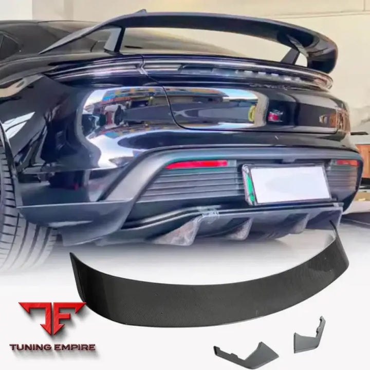 PORSCHE TAYCAN BASE 4S SEDAN 4-DOOR CARBON FIBER PARTS 2019-2024Y