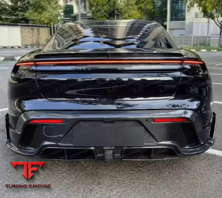 PORSCHE TAYCAN CARBON FIBER PARTS