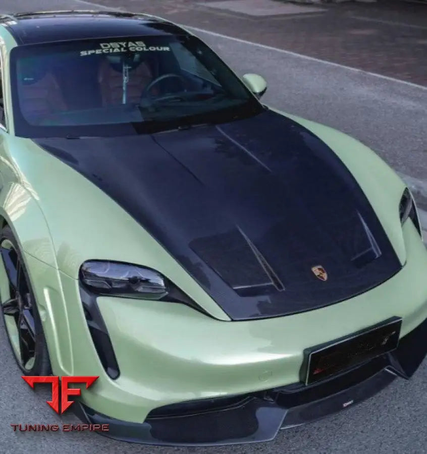 PORSCHE TAYCAN TURBO CARBON FIBER PARTS