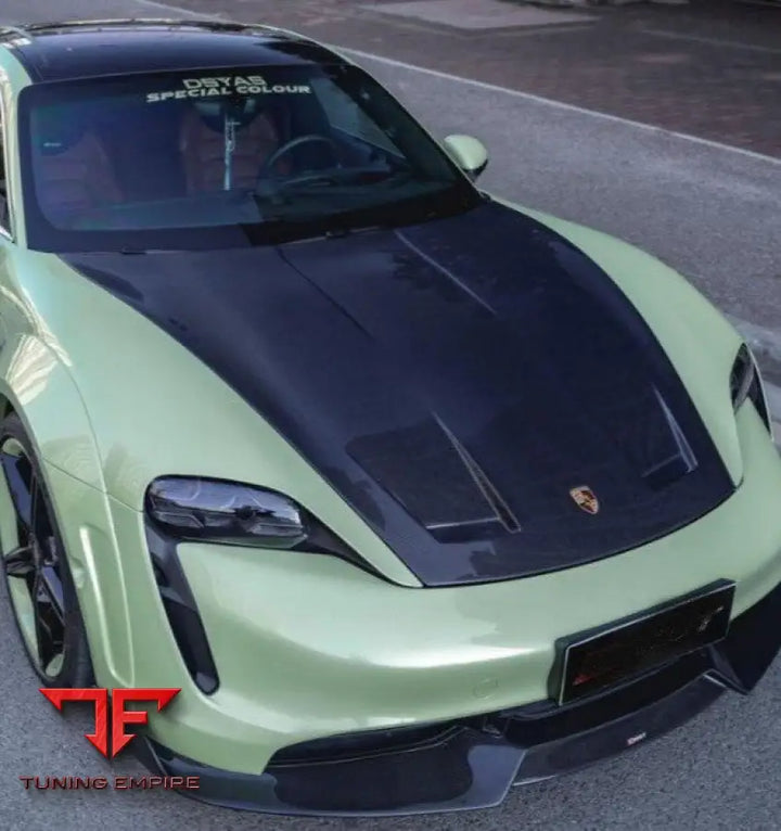 PORSCHE TAYCAN TURBO CARBON FIBER PARTS