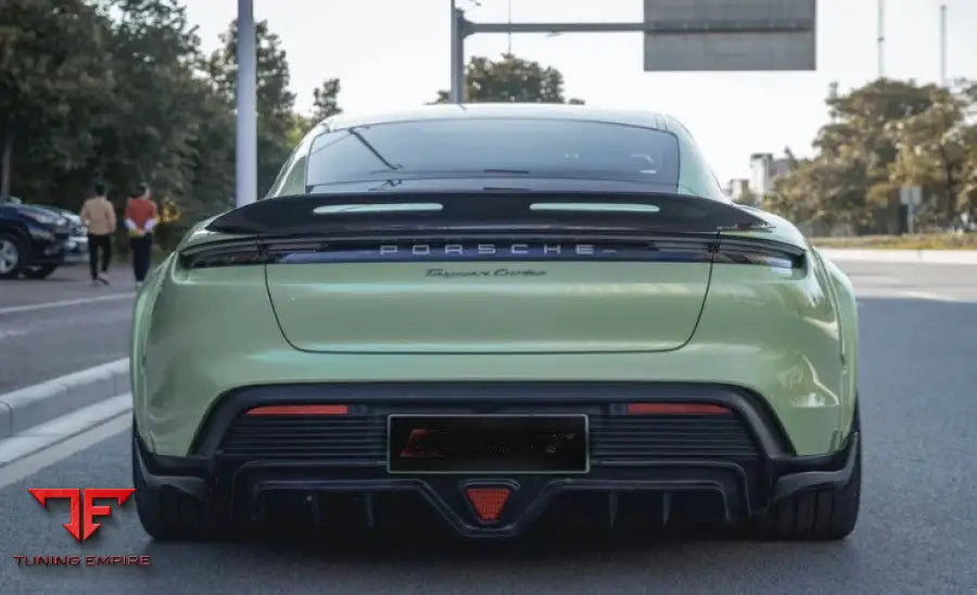PORSCHE TAYCAN TURBO CARBON FIBER PARTS