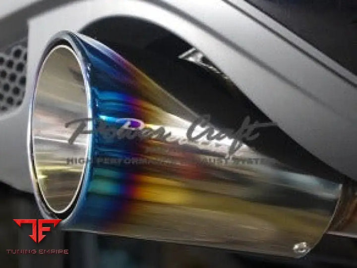 POWERCRAFT AUDI Q7 3.0T CENTER X TUBE/TAIL FINISH EXHAUST MUFFLER SYSTEM