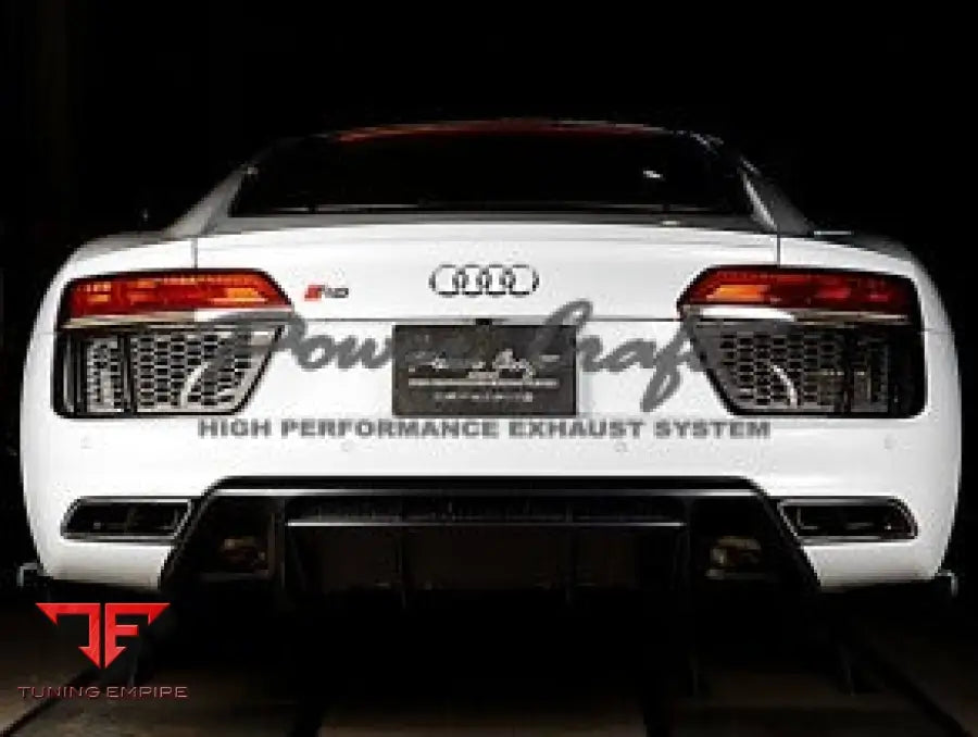 POWERCRAFT AUDI R8 5.2 V10 HYBRID EXHAUST MUFFLER SYSTEM