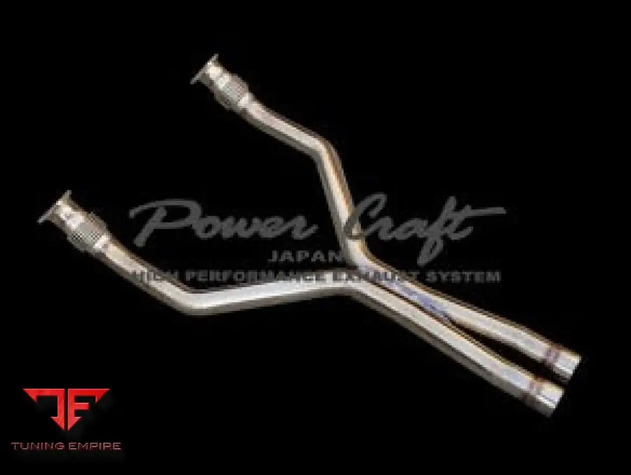 POWERCRAFT AUDI RS5 FRONT PIPE HYBRID EXHAUST MUFFLER SYSTEM