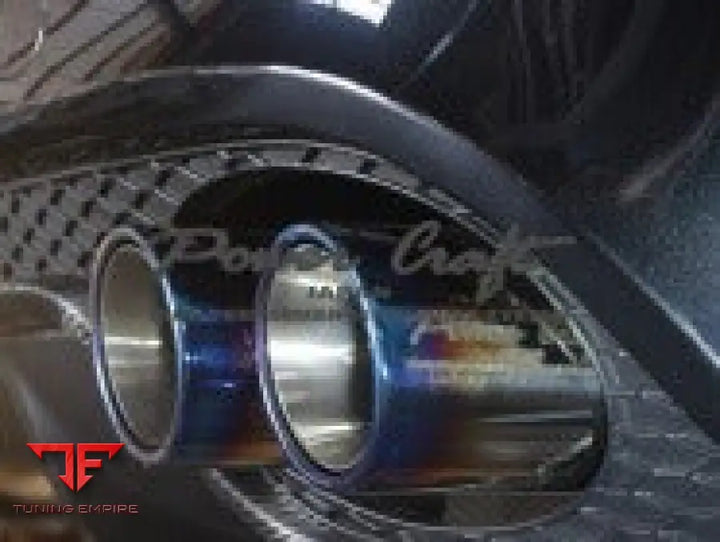 POWERCRAFT AUDI RS5 FRONT PIPE HYBRID EXHAUST MUFFLER SYSTEM