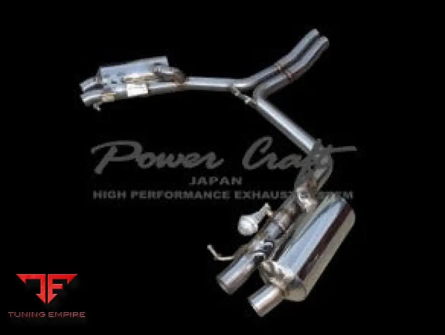 POWERCRAFT AUDI RS5 FRONT PIPE HYBRID EXHAUST MUFFLER SYSTEM