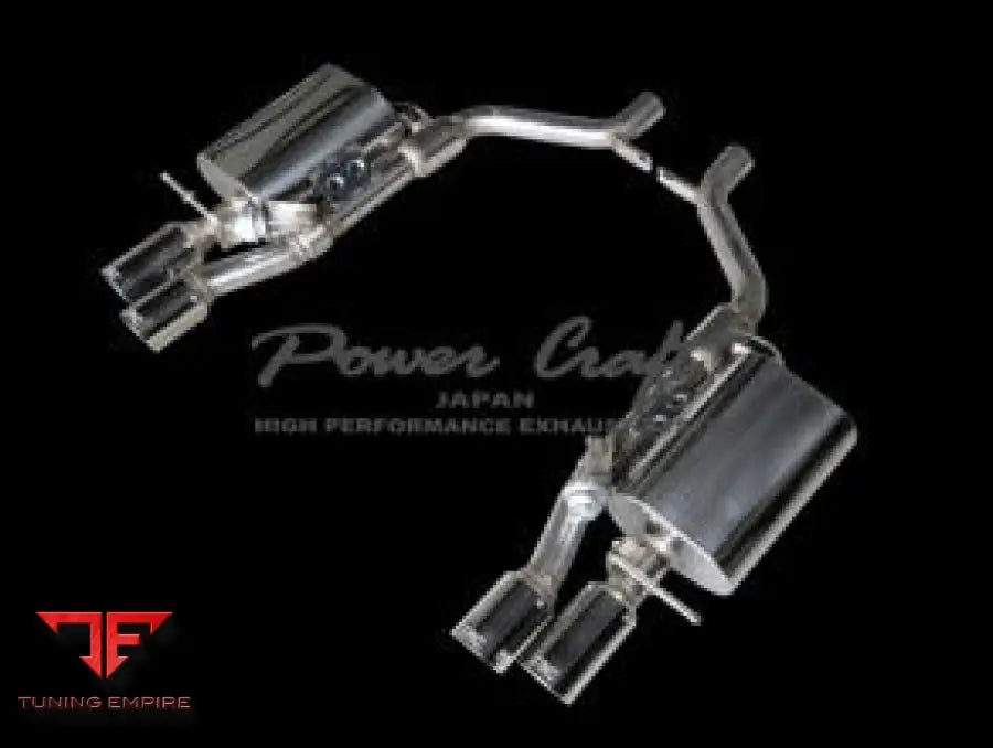 POWERCRAFT AUDI S8/S8 PLUS/S8 PLUS FRONT PIPE HYBRID EXHAUST MUFFLER SYSTEM