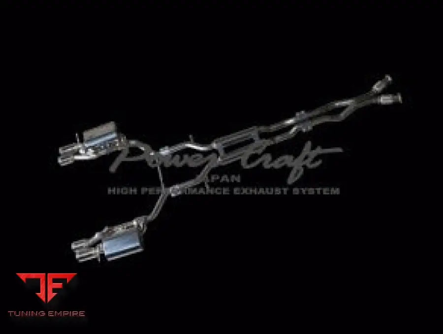 POWERCRAFT AUDI S8/S8 PLUS/S8 PLUS FRONT PIPE HYBRID EXHAUST MUFFLER SYSTEM