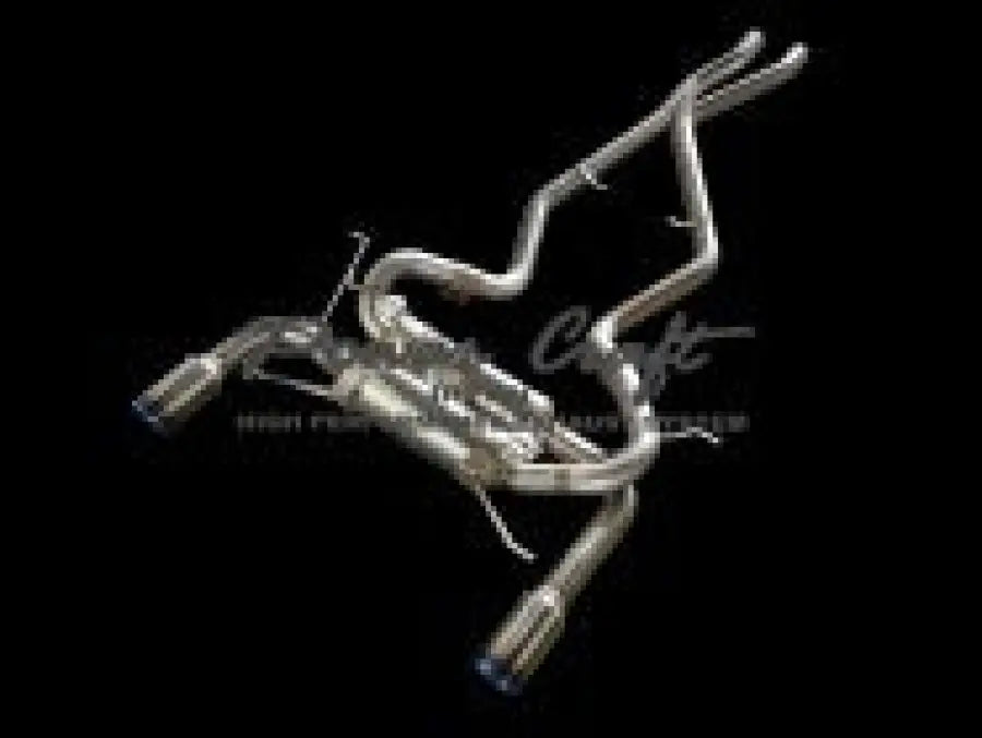 POWERCRAFT BMW ALPINA B6/335i HYBRID EXHAUST MUFFLER SYSTEM