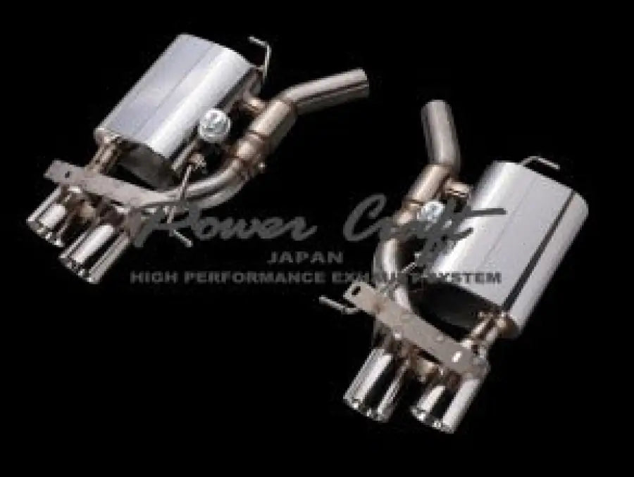 POWERCRAFT BMW ALPINA B6/335i HYBRID EXHAUST MUFFLER SYSTEM