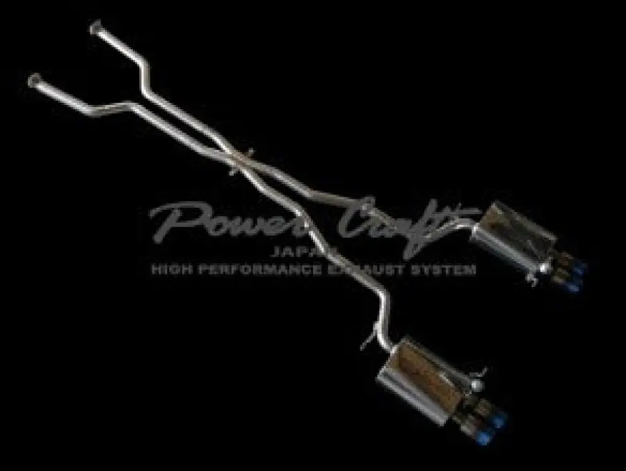 POWERCRAFT BMW E60 M5/E63 M6 HYBRID EXHAUST MUFFLER SYSTEM