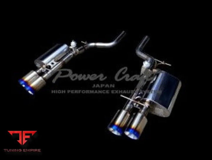 POWERCRAFT BMW E60 M5/E63 M6 HYBRID EXHAUST MUFFLER SYSTEM