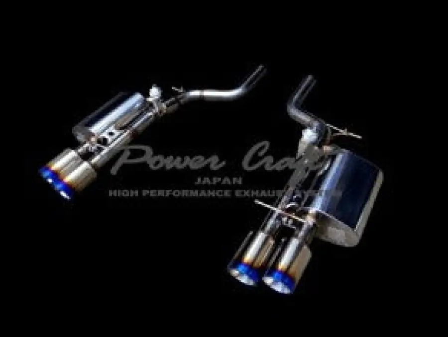 POWERCRAFT BMW E60 M5/E63 M6 HYBRID EXHAUST MUFFLER SYSTEM