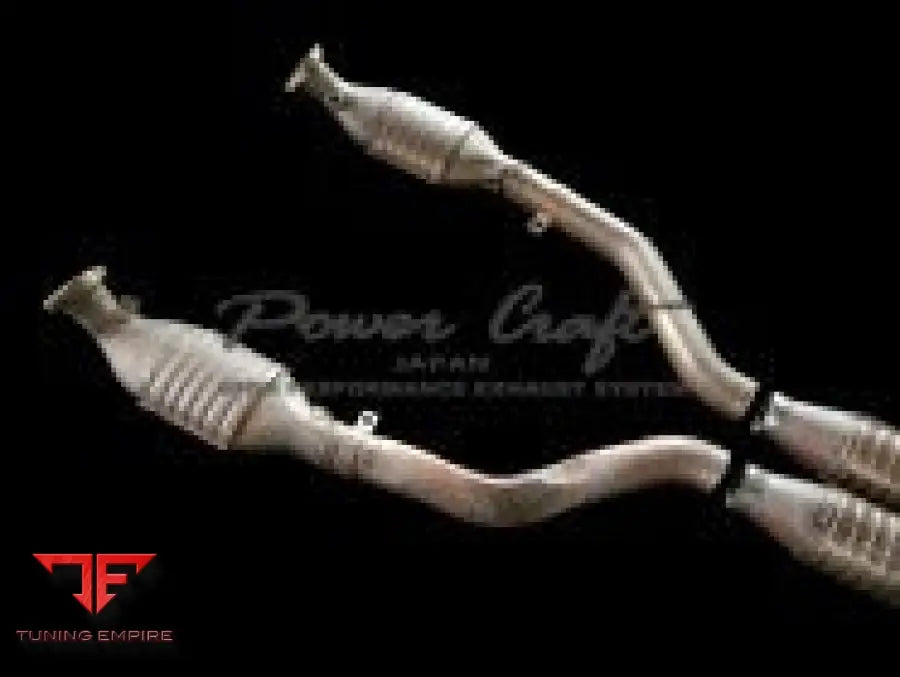 POWERCRAFT BMW E90 E92 M3 CENTER X TUBE HYBRID EXHAUST MUFFLER SYSTEM