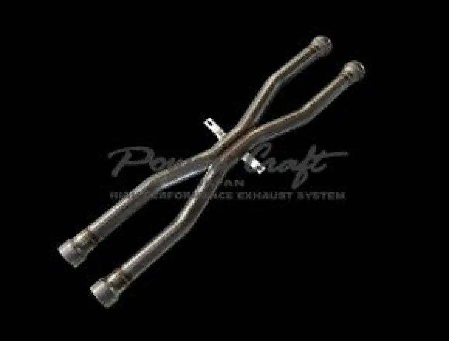 POWERCRAFT BMW E90 E92 M3 CENTER X TUBE HYBRID EXHAUST MUFFLER SYSTEM