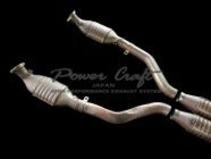 POWERCRAFT BMW E90 E92 M3 CENTER X TUBE HYBRID EXHAUST MUFFLER SYSTEM