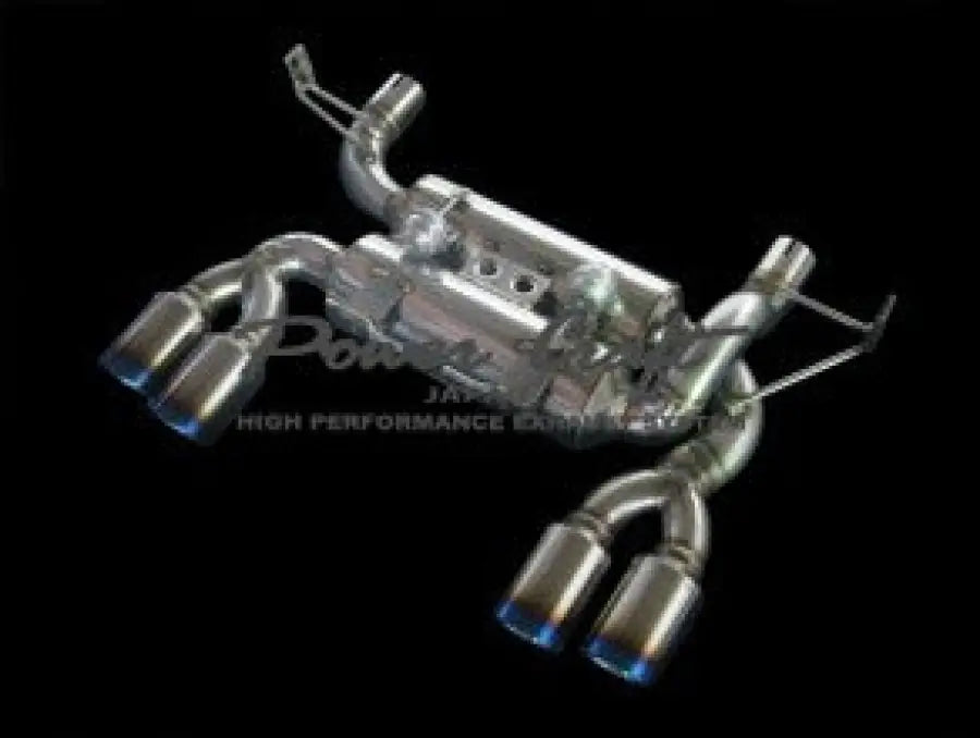 POWERCRAFT BMW E90 E92 M3 CENTER X TUBE HYBRID EXHAUST MUFFLER SYSTEM