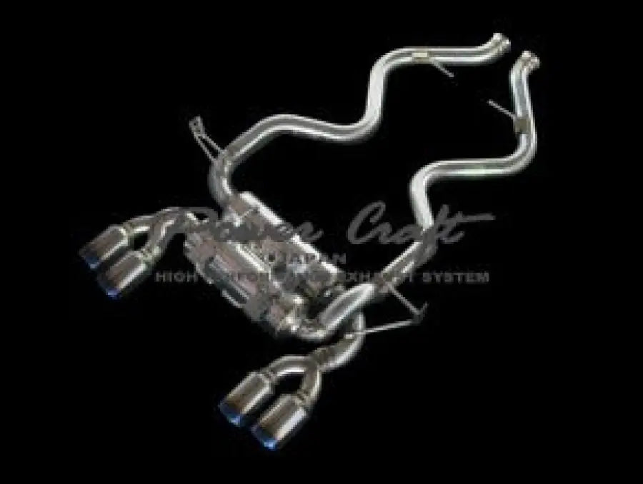 POWERCRAFT BMW E90 E92 M3 CENTER X TUBE HYBRID EXHAUST MUFFLER SYSTEM