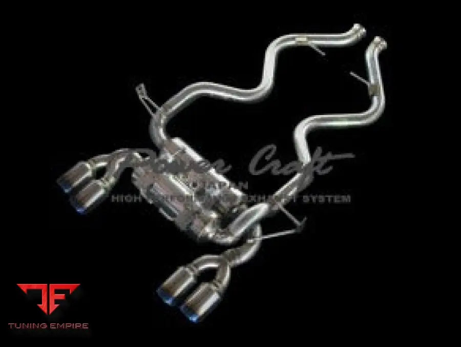 POWERCRAFT BMW E90 E92 M3 CENTER X TUBE HYBRID EXHAUST MUFFLER SYSTEM