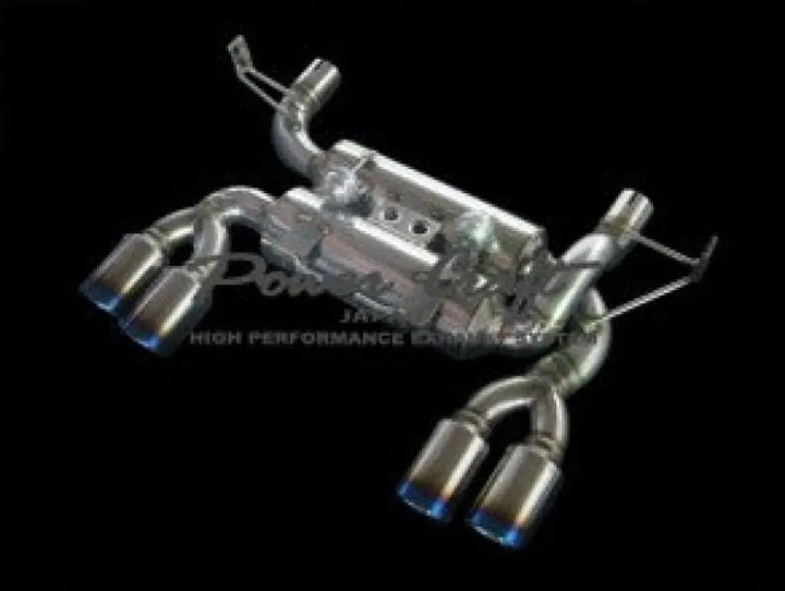 POWERCRAFT BMW E90 E92 M3 CENTER X TUBE HYBRID EXHAUST MUFFLER SYSTEM