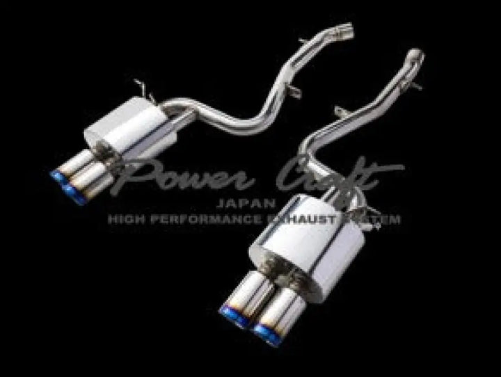 POWERCRAFT BMW F80 M3 / F82 M4 HYBRID EXHAUST MUFFLER SYSTEM