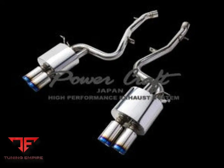 POWERCRAFT BMW F80 M3 / F82 M4 HYBRID EXHAUST MUFFLER SYSTEM