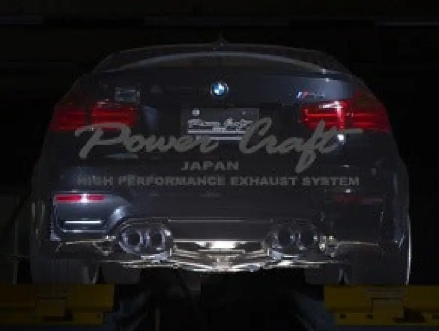 POWERCRAFT BMW F80 M3 / F82 M4 HYBRID EXHAUST MUFFLER SYSTEM