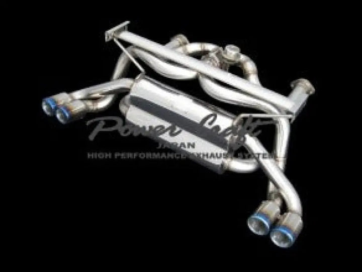 POWERCRAFT FERRARI 348/355 HYBRID EXHAUST MUFFLER SYSTEM