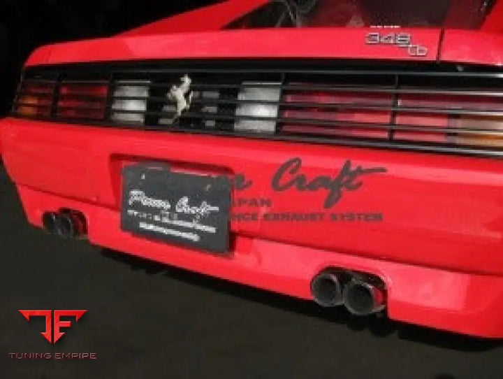 POWERCRAFT FERRARI 348/355 HYBRID EXHAUST MUFFLER SYSTEM