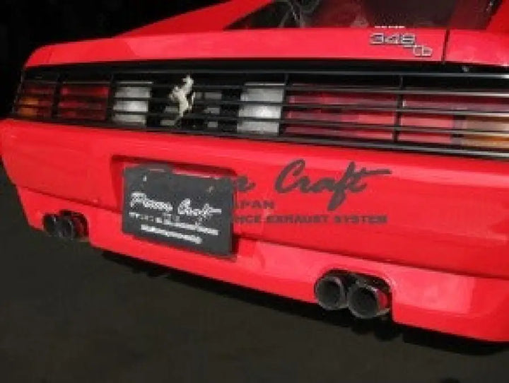 POWERCRAFT FERRARI 348/355 HYBRID EXHAUST MUFFLER SYSTEM