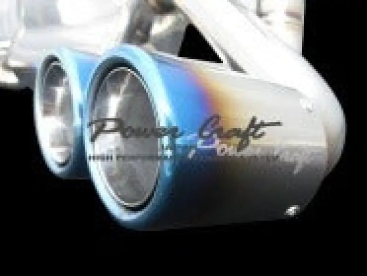 POWERCRAFT FERRARI 348/355 HYBRID EXHAUST MUFFLER SYSTEM