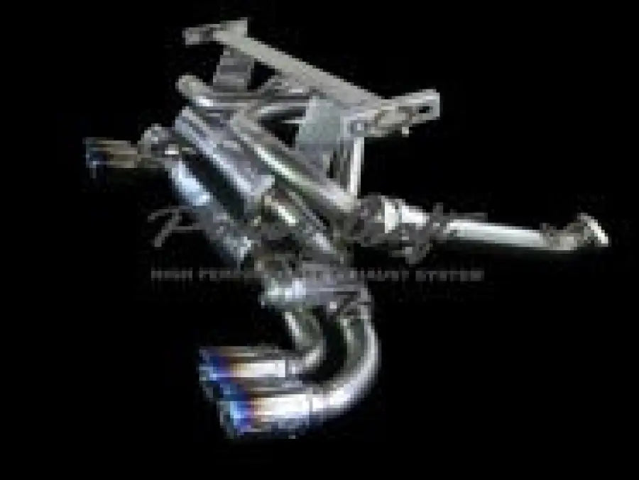 POWERCRAFT FERRARI 348/355 HYBRID EXHAUST MUFFLER SYSTEM