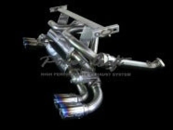 POWERCRAFT FERRARI 348/355 HYBRID EXHAUST MUFFLER SYSTEM