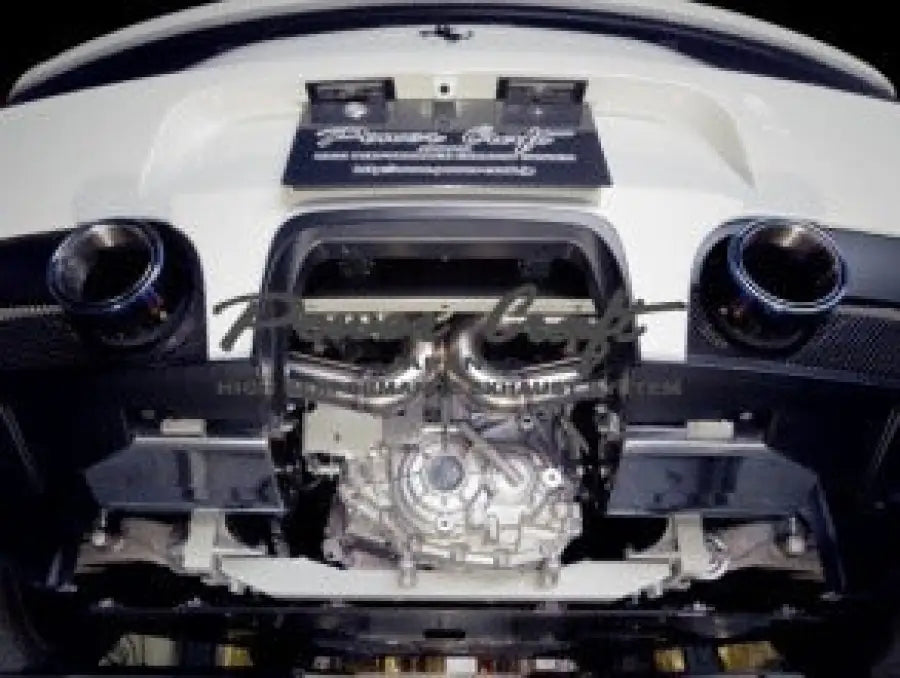 POWERCRAFT FERRARI 458 ITALIA／SPECIALE HYBRID EXHAUST MUFFLER SYSTEM