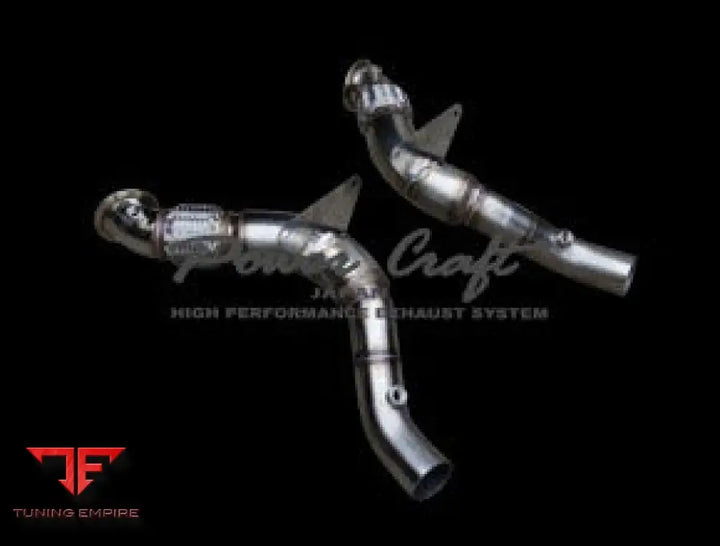 POWERCRAFT FERRARI 488 PISTA HYBRID EXHAUST MUFFLER SYSTEM