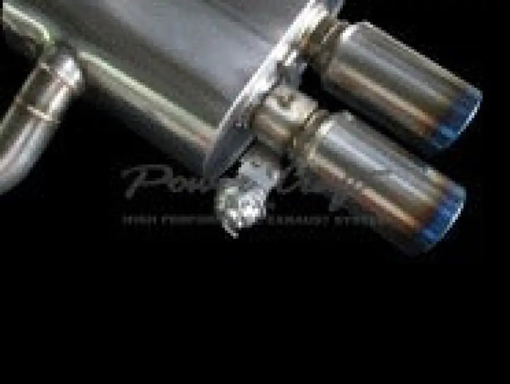 POWERCRAFT FERRARI 599/612 SCAGLIETTI HYBRID EXHAUST MUFFLER SYSTEM