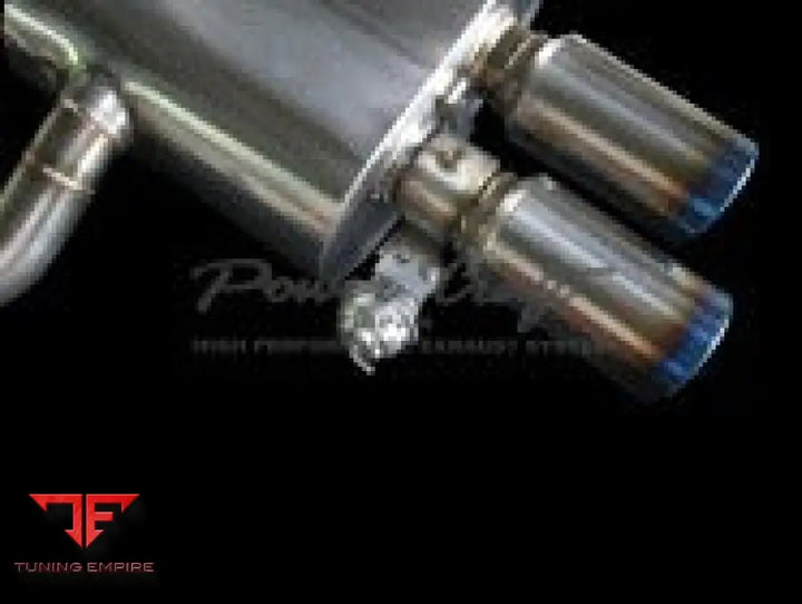 POWERCRAFT FERRARI 599/612 SCAGLIETTI HYBRID EXHAUST MUFFLER SYSTEM