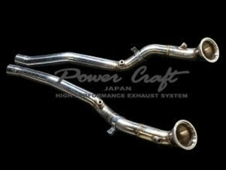 POWERCRAFT FERRARI 812 FRONT PIPE HYBRID EXHAUST MUFFLER SYSTEM