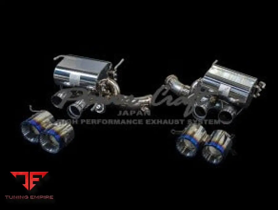POWERCRAFT FERRARI 812 FRONT PIPE HYBRID EXHAUST MUFFLER SYSTEM