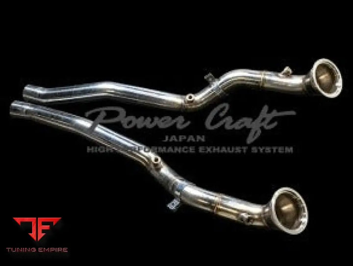 POWERCRAFT FERRARI 812 FRONT PIPE HYBRID EXHAUST MUFFLER SYSTEM