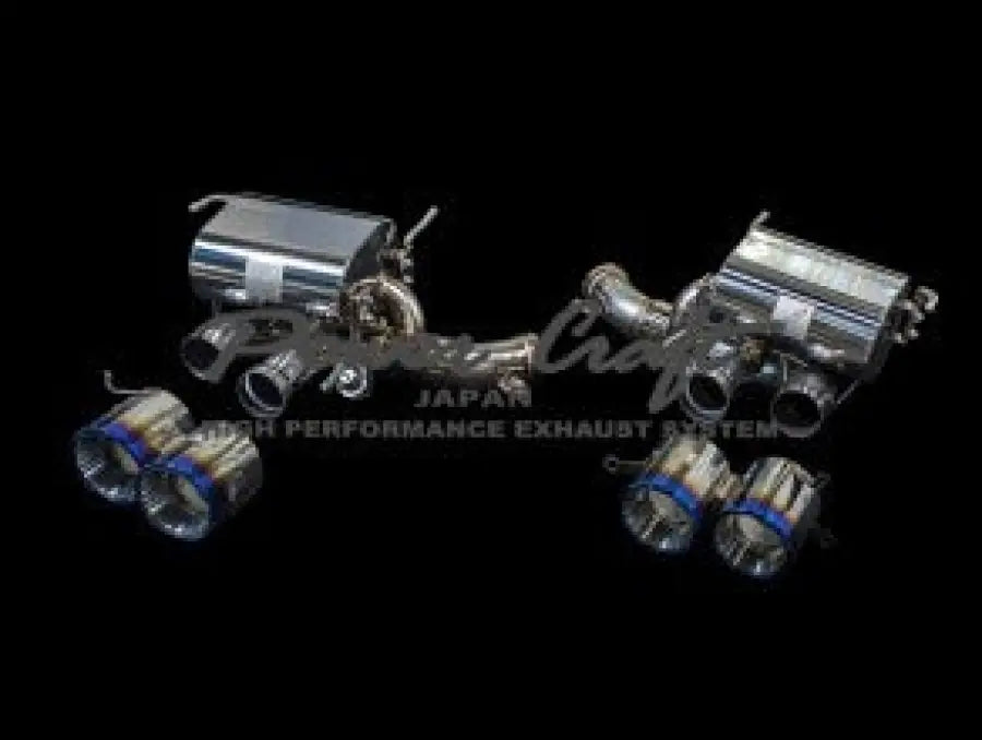 POWERCRAFT FERRARI 812 FRONT PIPE HYBRID EXHAUST MUFFLER SYSTEM