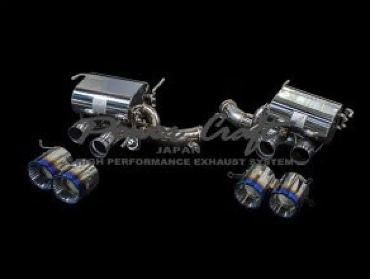 POWERCRAFT FERRARI 812 FRONT PIPE HYBRID EXHAUST MUFFLER SYSTEM