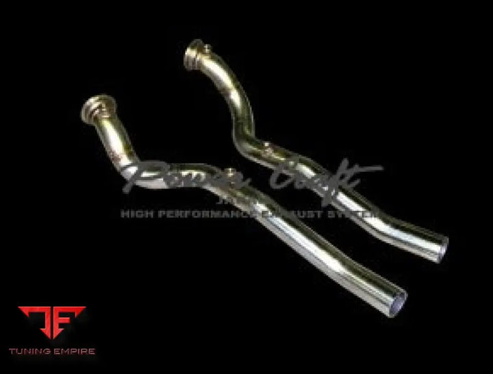 POWERCRAFT FERRARI CALIFORNIA30 CENTER X TUBE HYBRID EXHAUST MUFFLER SYSTEM