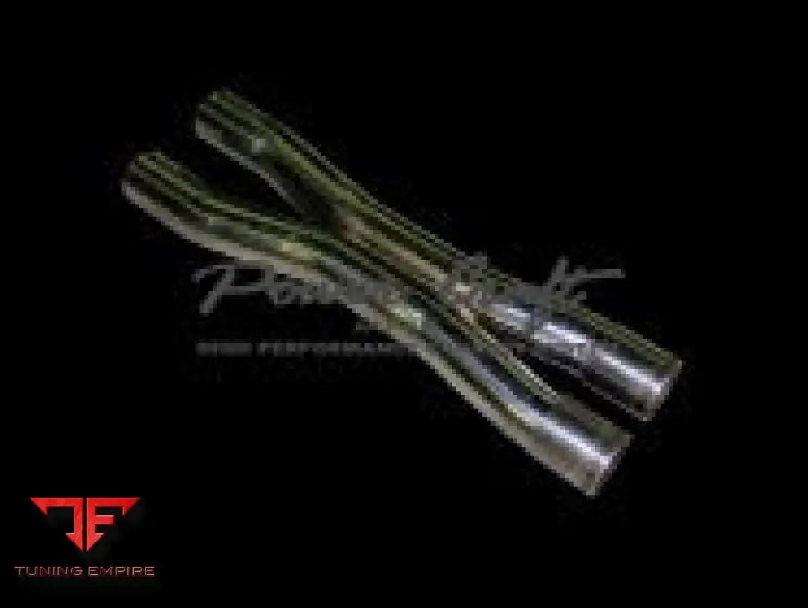 POWERCRAFT FERRARI CALIFORNIA30 CENTER X TUBE HYBRID EXHAUST MUFFLER SYSTEM