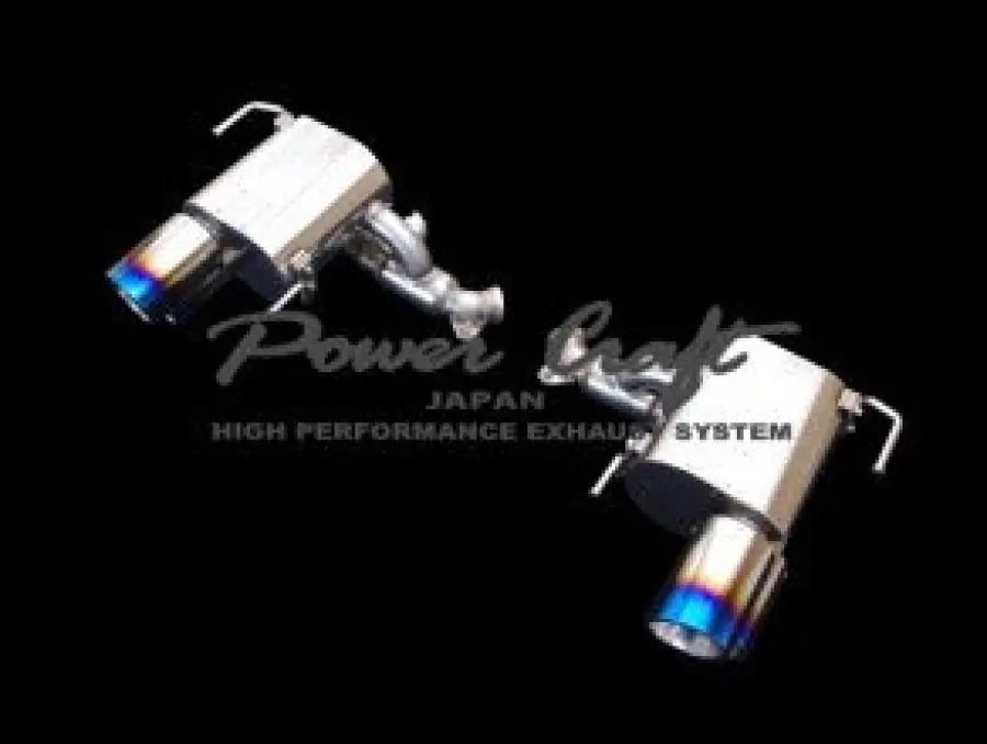 POWERCRAFT FERRARI CALIFORNIA30 CENTER X TUBE HYBRID EXHAUST MUFFLER SYSTEM