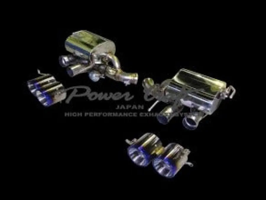 POWERCRAFT FERRARI CALIFORNIA30 CENTER X TUBE HYBRID EXHAUST MUFFLER SYSTEM