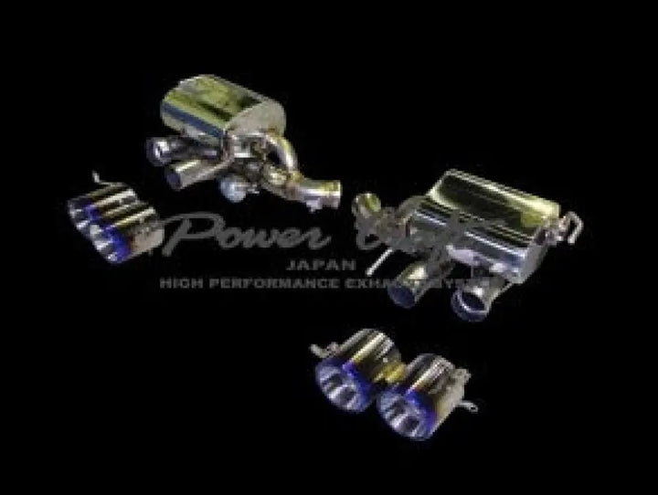 POWERCRAFT FERRARI CALIFORNIA30 CENTER X TUBE HYBRID EXHAUST MUFFLER SYSTEM